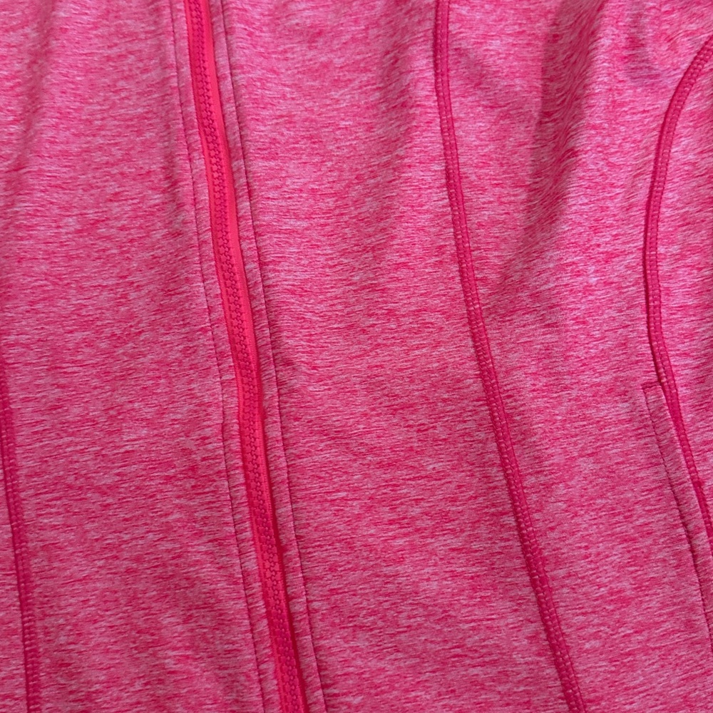 Mondetta Hot Pink Heather Full-Zip Hoodie - Picture 2 of 7